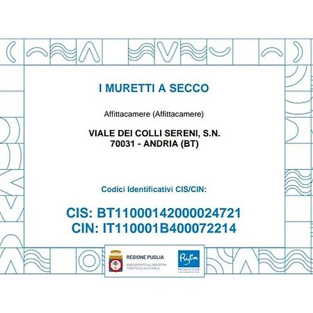 I Muretti A Secco B&B Castel Del Monte  Exterior photo